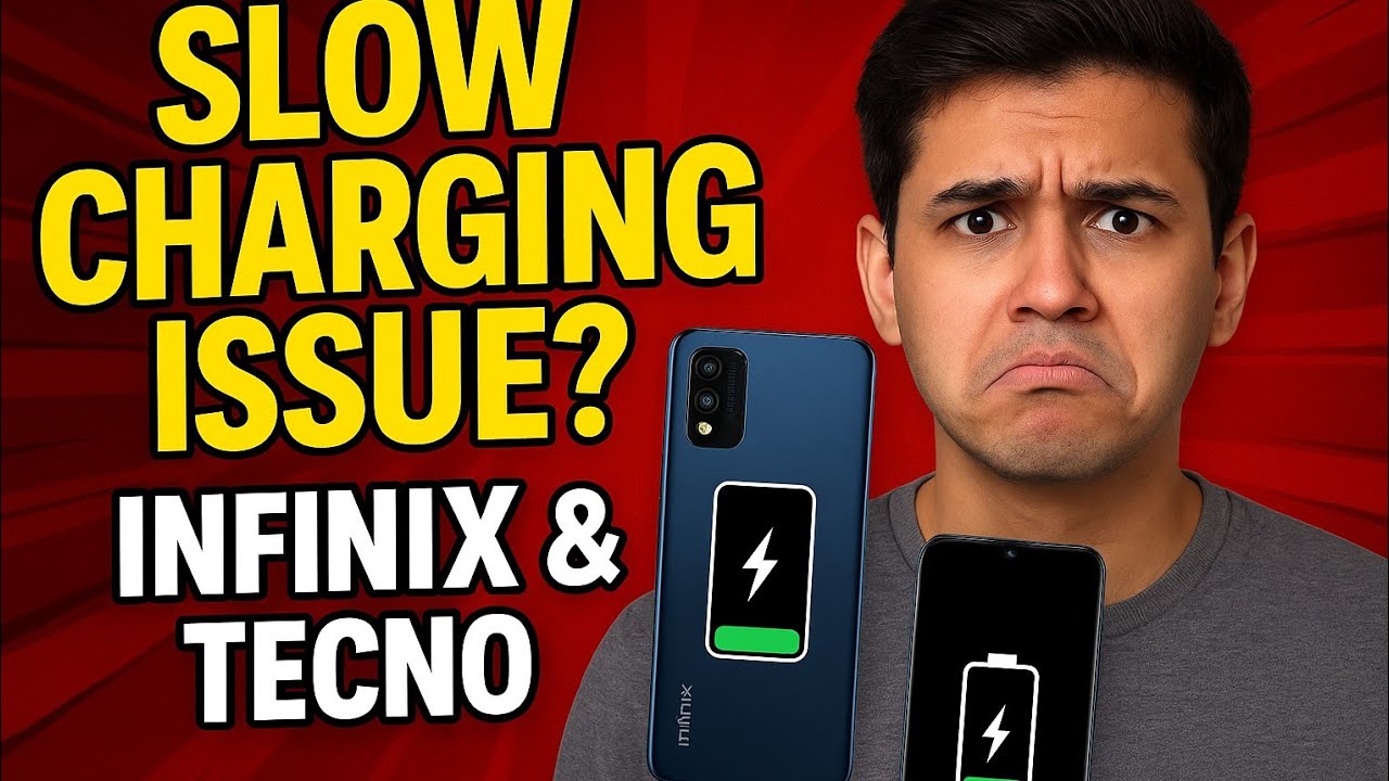 Infinix fake charging problem || Tecno infinix slow charging problem
