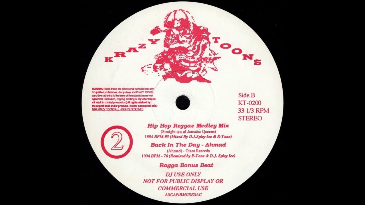 KRAZY TOONS SUBSCRIPTION SERVICE Hip Hop Reggae Medley * Spicy Ice & E-Tone * Krazy Toons KT0200