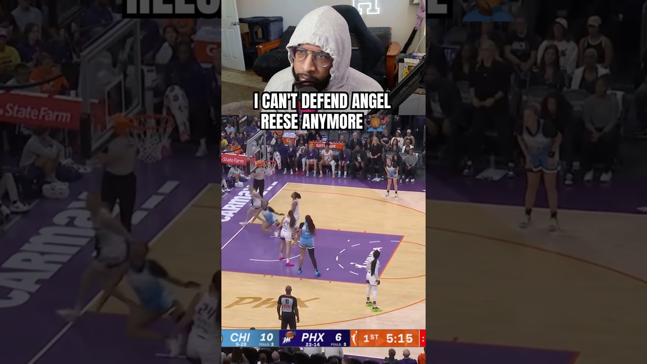I can't defend Angel Reese anymore! #angelreesehighlights #angelreese #wnba