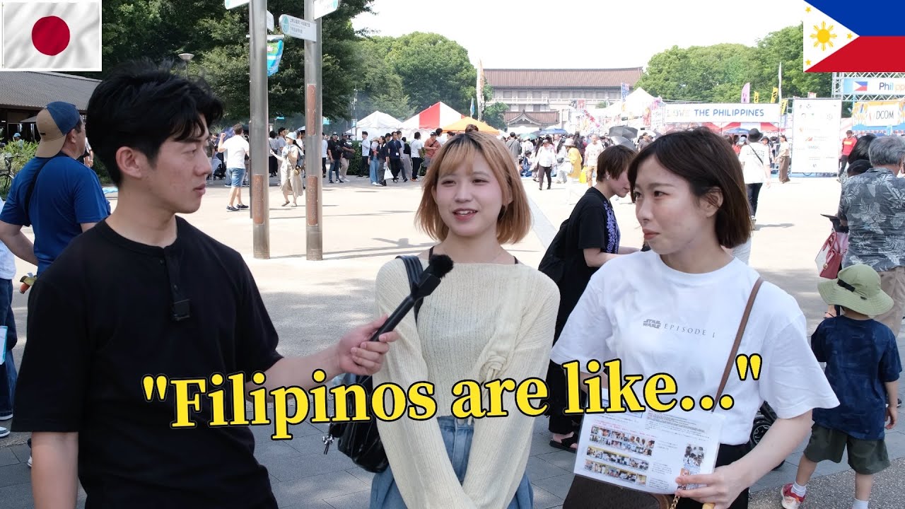 🇵🇭How do Japanese see Filipino? Philippine Expo in 2025/Street Interview, Philippines
