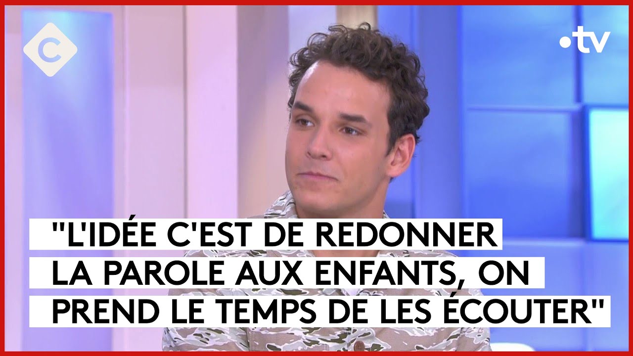 La télévision, le nouveau défi de Théo Curin - C à Vous - 02/11/2023