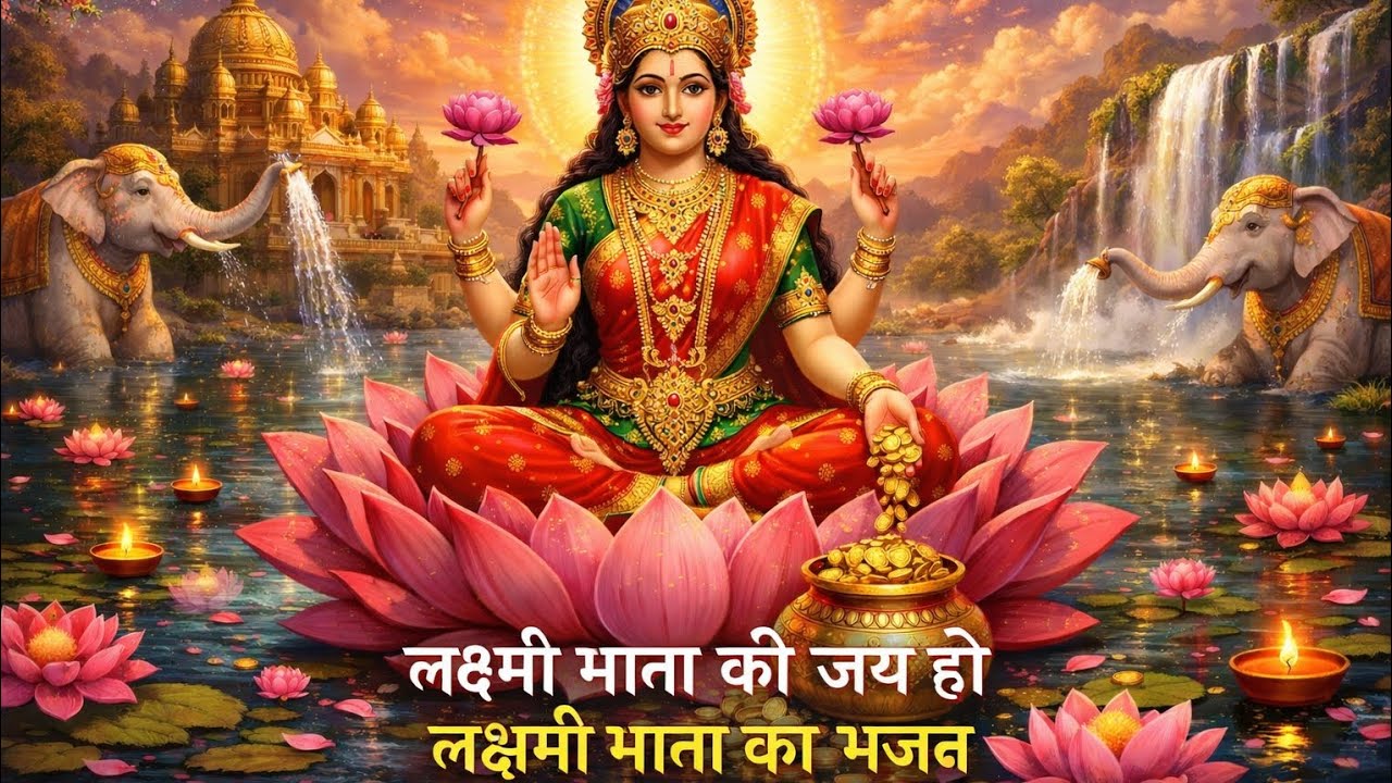 महालक्ष्मी का पावन भजन🥰 | धन, वैभव और सौभाग्य देने वाला भजन😍।। #laxmi #laxmipuja #bhakti #bhajan 