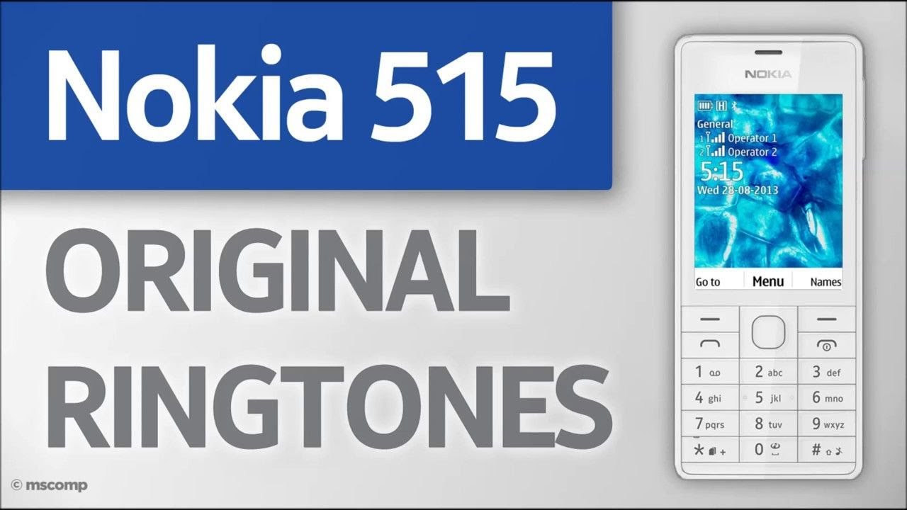 Nokia 515 Ringtones & Alert Tones || ✅ Download @StockRingtones
