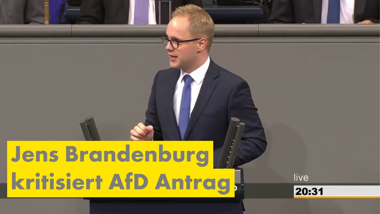 Jens Brandenburg zur gleichgeschlechtlichen Ehe