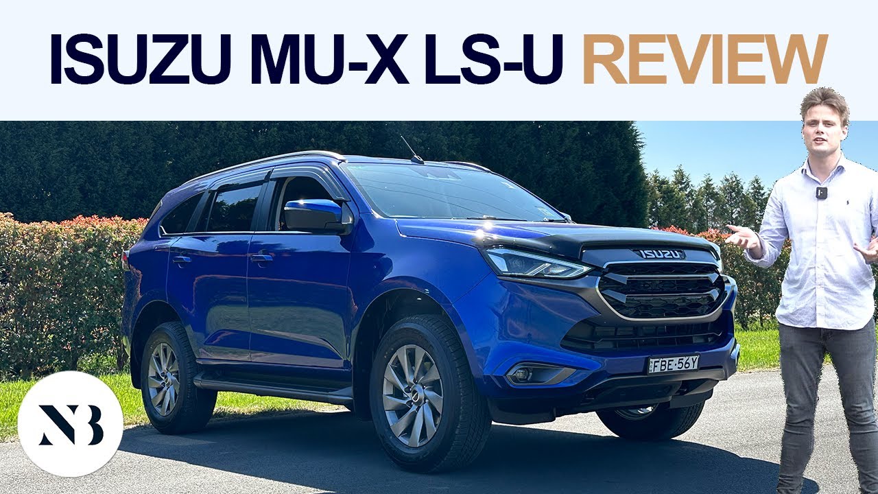 Обзор Isuzu MU-X LS-U 2024 года — надёжный и прочный семейный внедорожник 4x4 (с автономным управ...