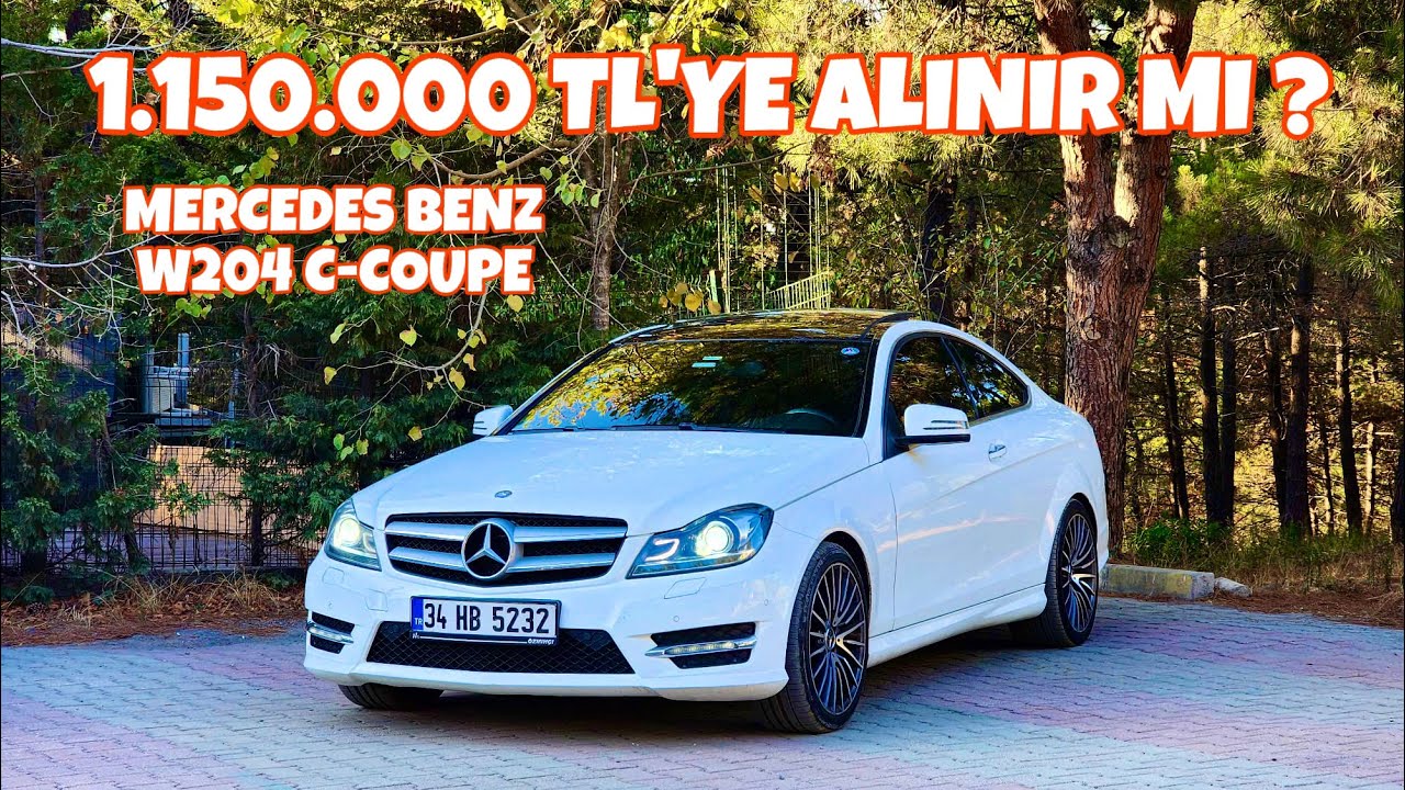 Mercedes-Benz C180 Coupe W204 Test Sürüşü |