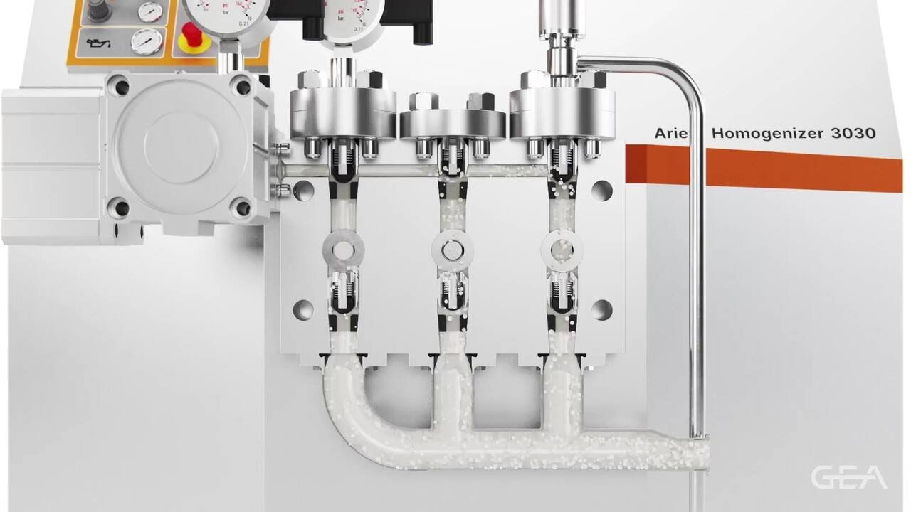 GEA Homogenizers for plant-based beverage