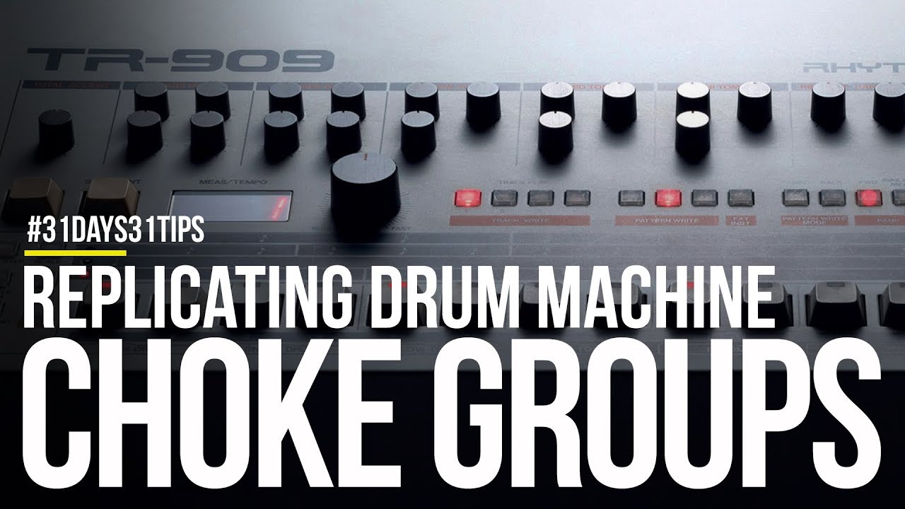 Replicating Drum Machine CHOKE GROUPS in Ableton