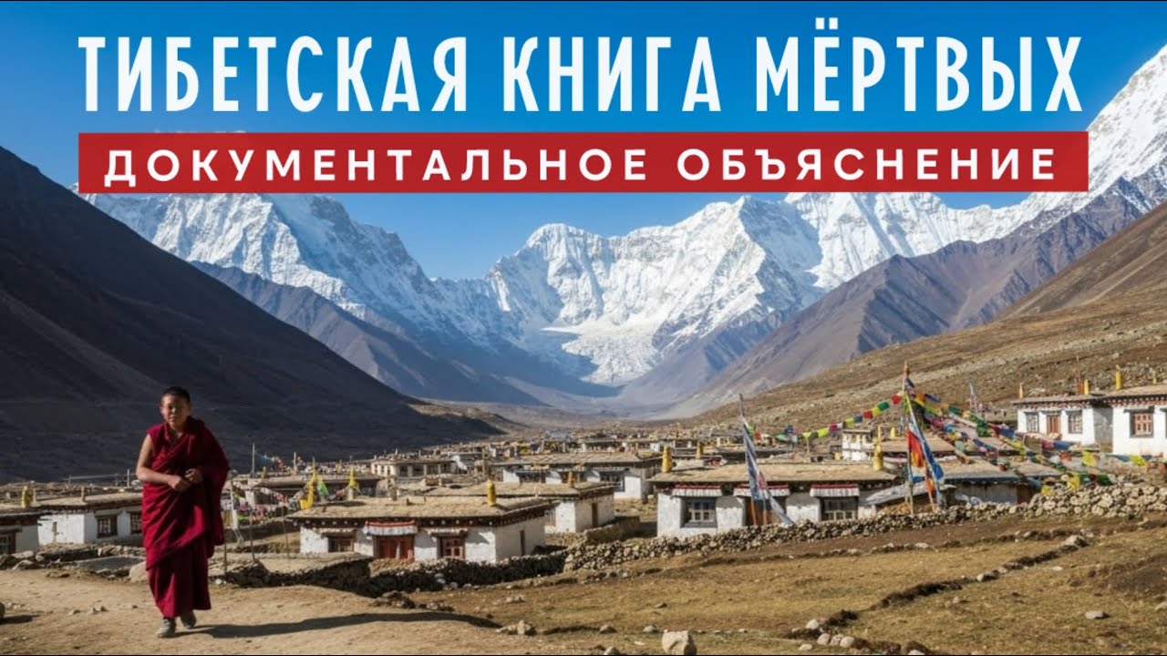 Тибетская книга мёртвых (Бардо Тхёдол). Документальное объяснение сути: процесс умирания и жизни.