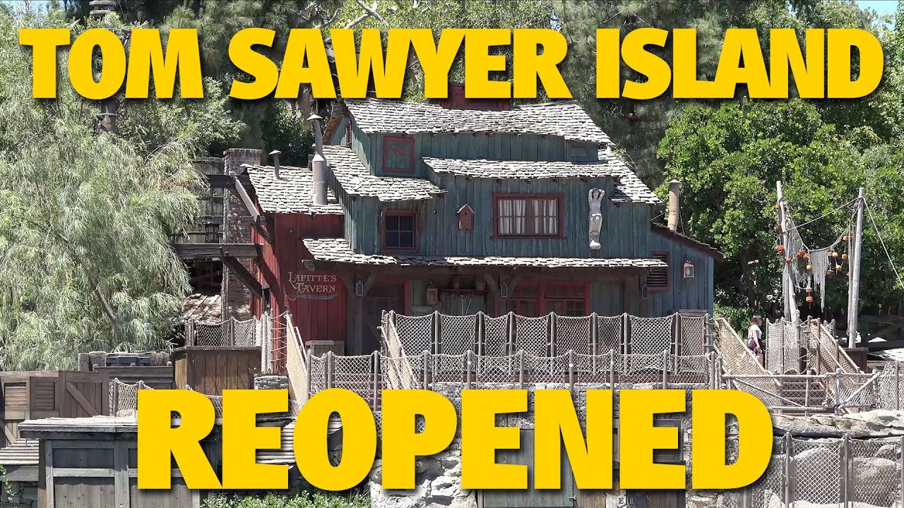 Tom Sawyer Island Reopened | Disneyland Park