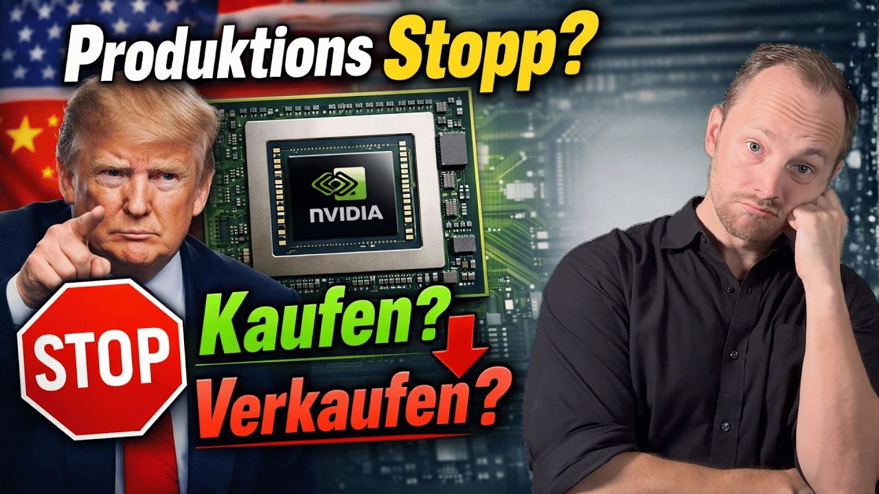 ⚠️NVIDIA: Trump stoppt KI-Chips WELTWEIT - JETZT Kaufen oder Verkaufen?