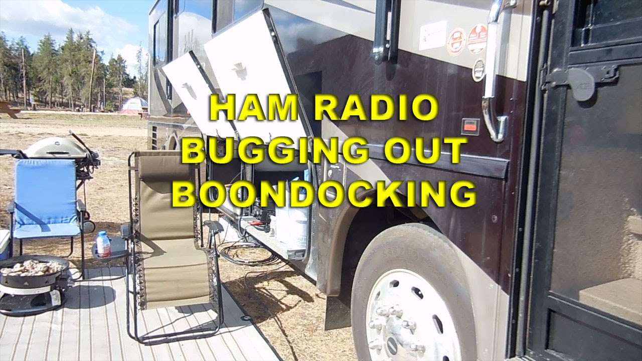 HAM RADIO RV MOTORHOME BUG OUT BOONDOCK