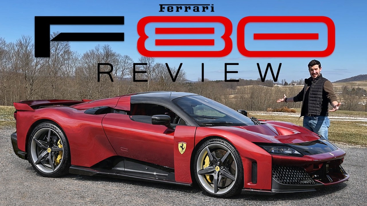 Ferrari F80 &mdash; это, безусловно, самая безумная машина, на которой я когда-либо ездил! (Первое апреля)