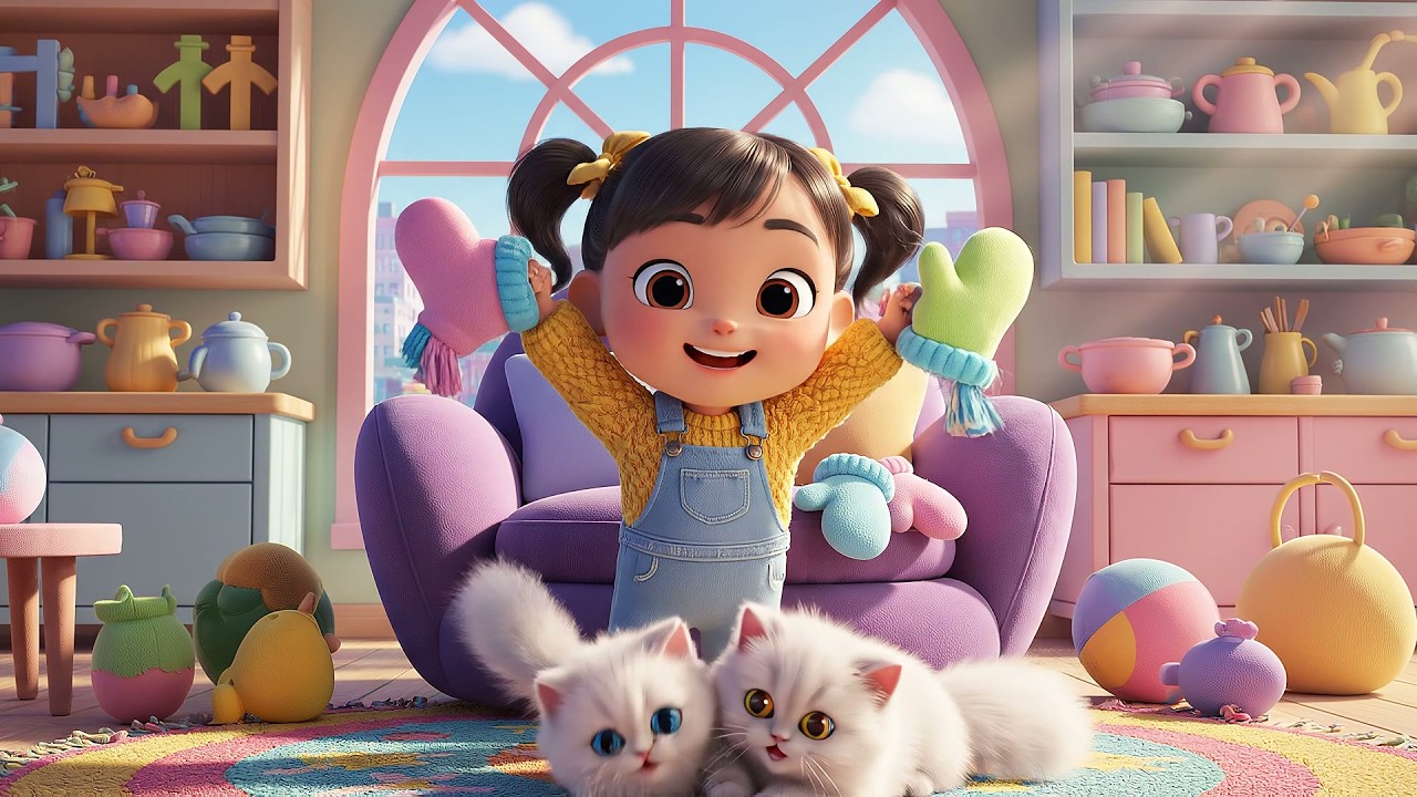 El Misterio de los Tres Gatitos que Perdieron sus Mitones | Rimas de Detectives
