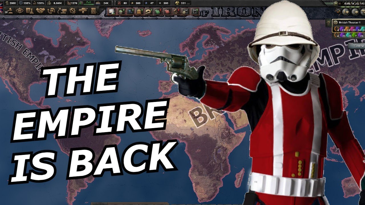 Hoi4 Британская империя наносит ответный удар