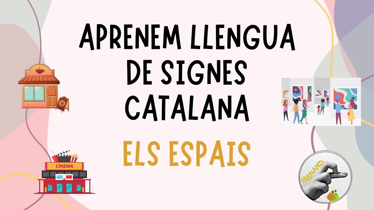 Aprèn en pocs minuts els espais més comuns en llengua de signes catalana #signarmola🤟