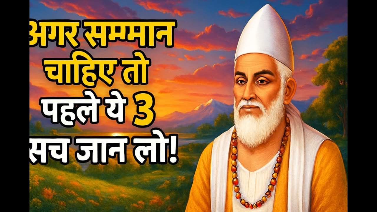 🌸 Sant Kabir Ji की अमूल्य सीख | सच्चाई, चरित्र और प्रेम का असली अर्थ | आध्यात्मिक प्रेरणा हिंदी में