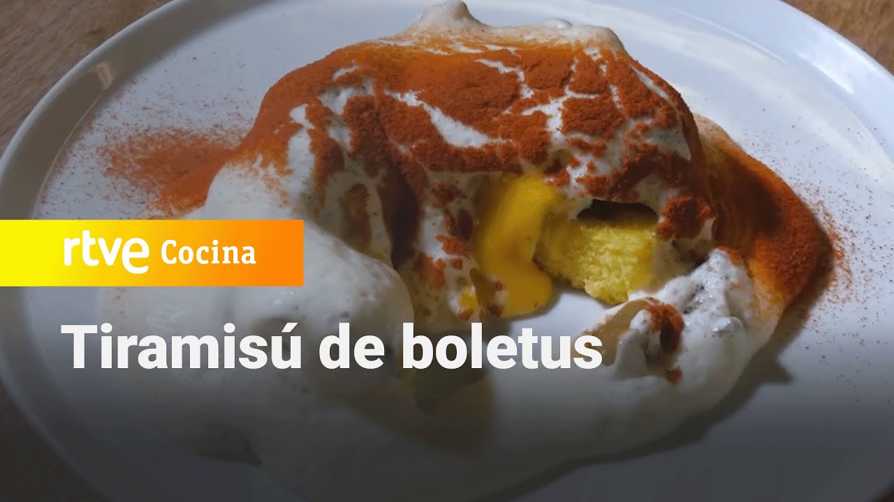 Tiramis&uacute; de boletus - Ahora o nunca | RTVE Cocina