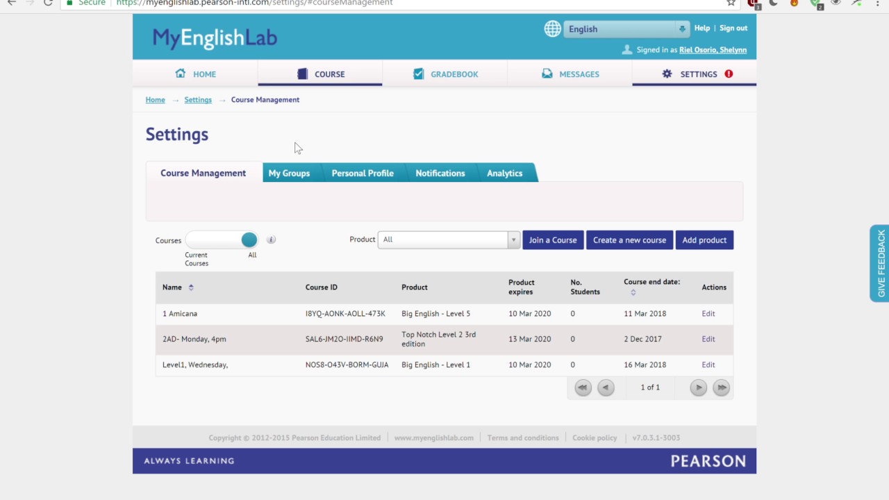 MyEnglishLab   Student Registration & Sign-in