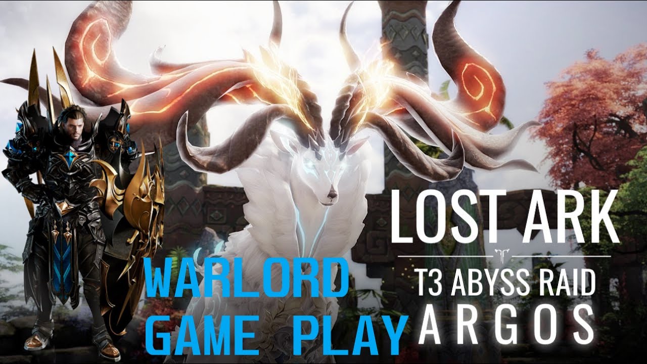 Lost Ark - Warlord Game Play -  (Red Build) Abyss T3 Argos