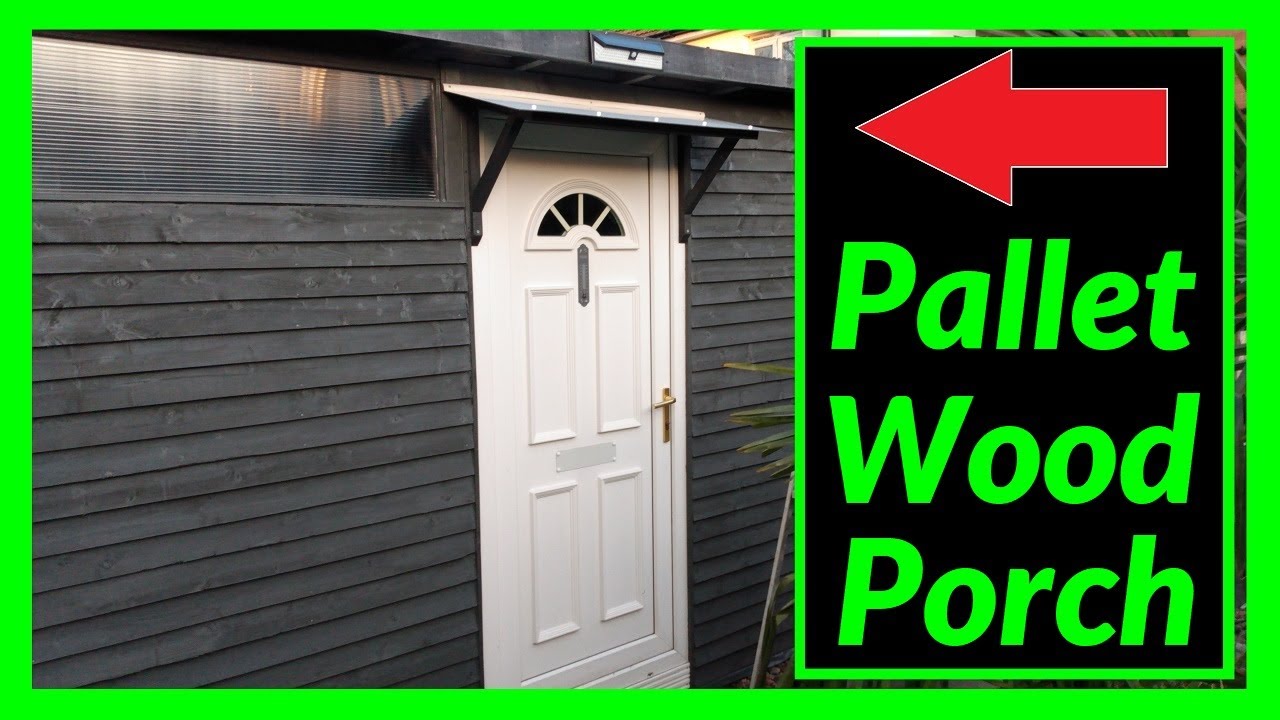 How to Make a Simple Porch / Awning for a Workshop / Shed / Man-cave