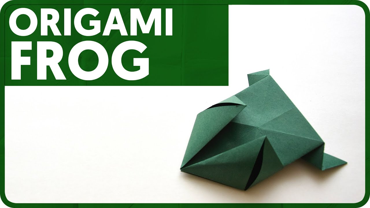 Origami Frog (Traditional Model)