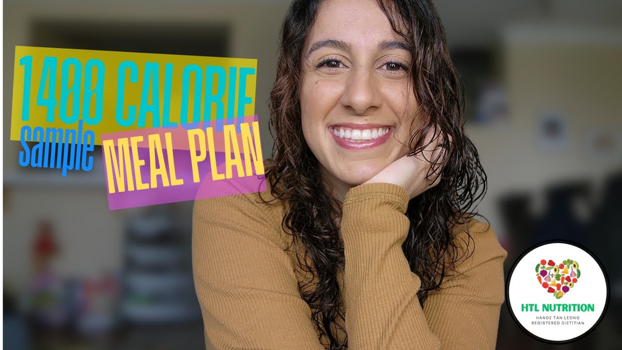 1400 Calorie Sample Meal Plan ~ Breakfast, Lunch & Dinner Idea