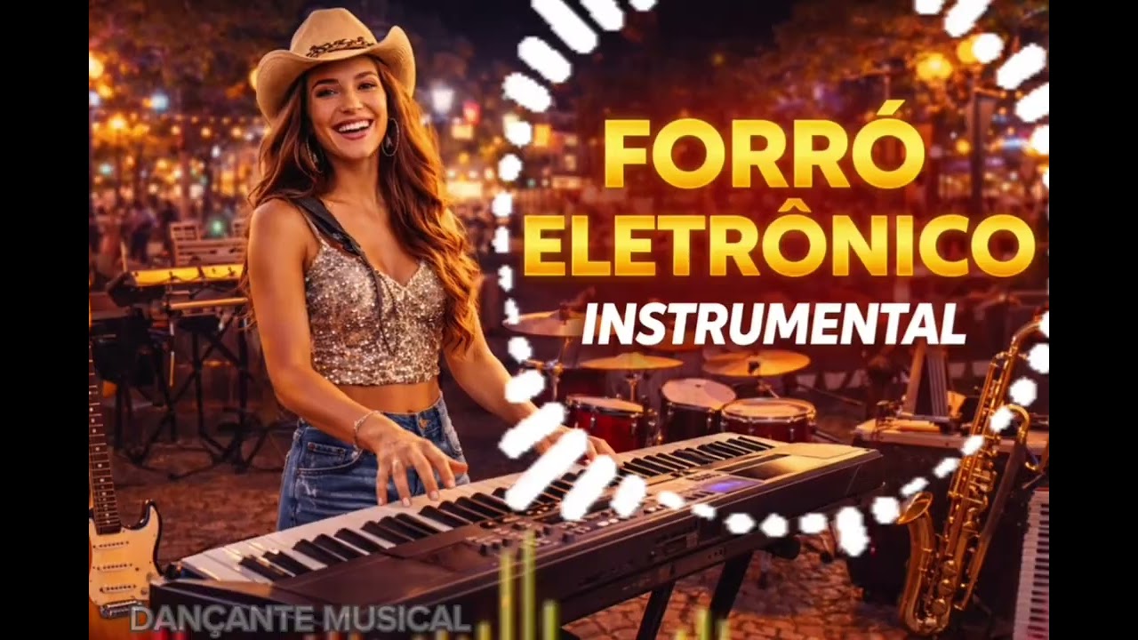 Forró Eletrônico Instrumental | Forró Moderno para Caminhada, Viagem e Exercício