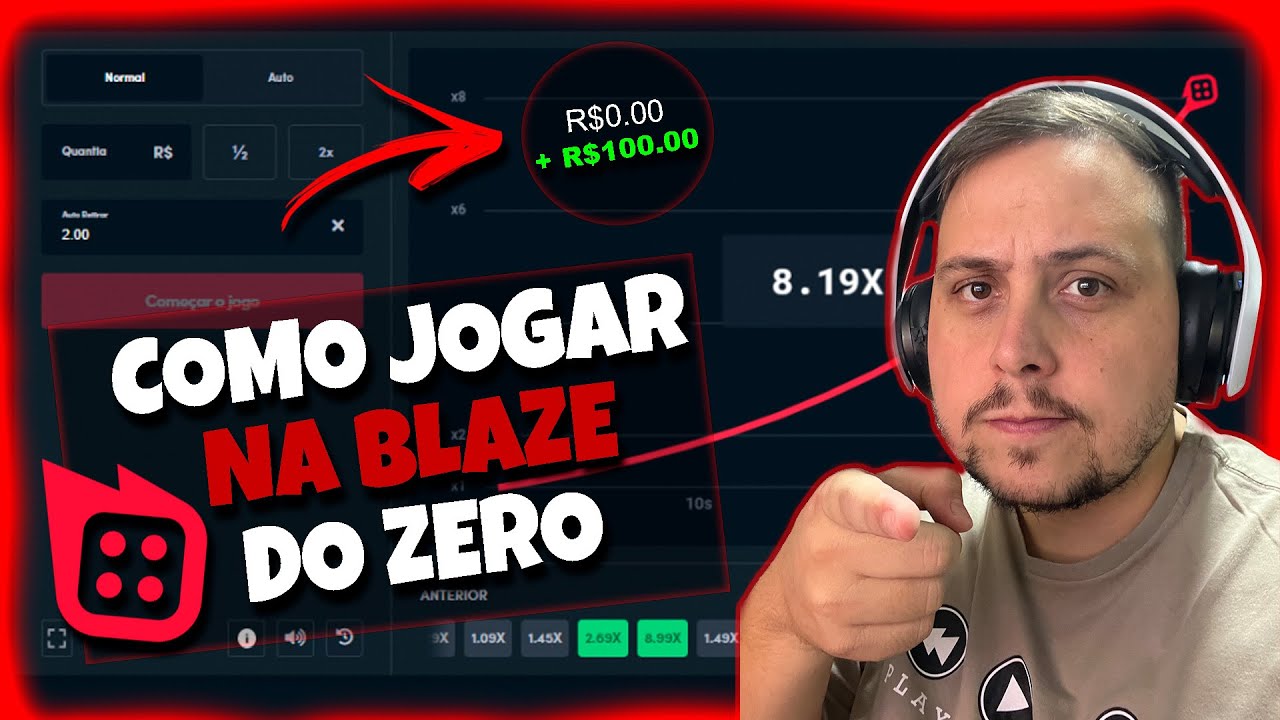 COMO JOGAR NA BLAZE PASSO A PASSO DO INICIANTE A PRIMEIRA APOSTA 2022