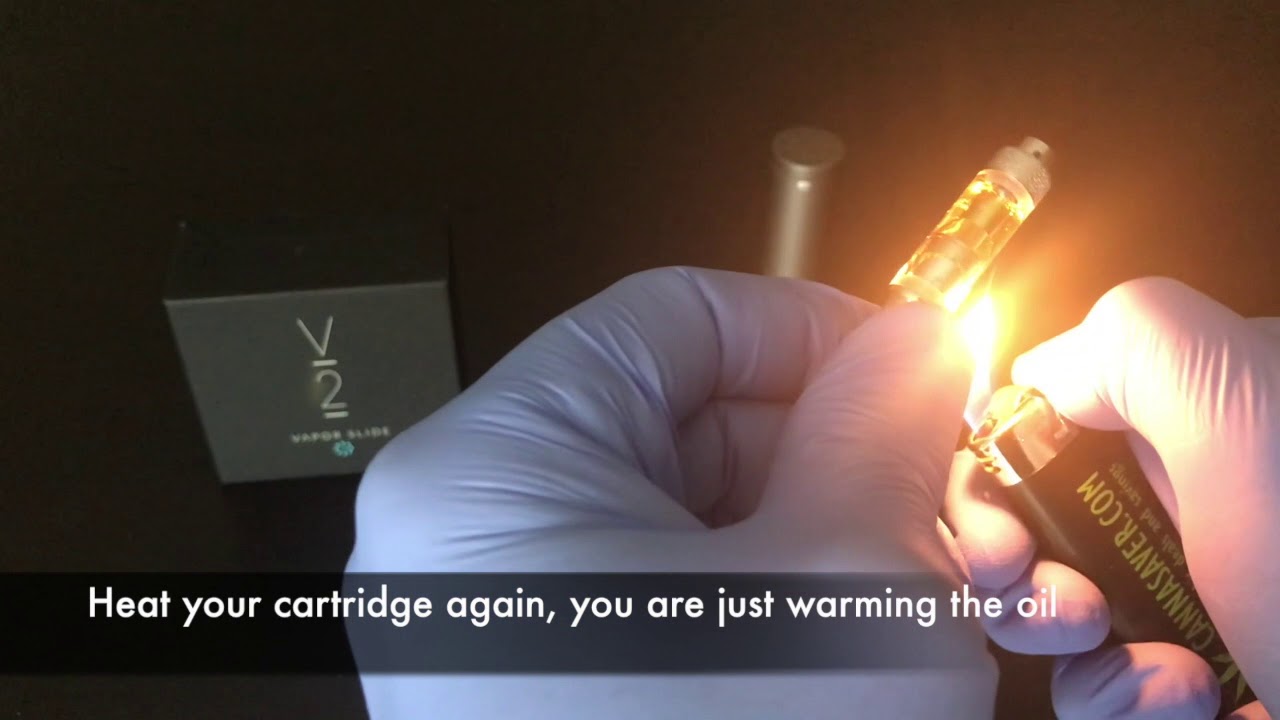 Filling Vapor Slide V2 cartridge