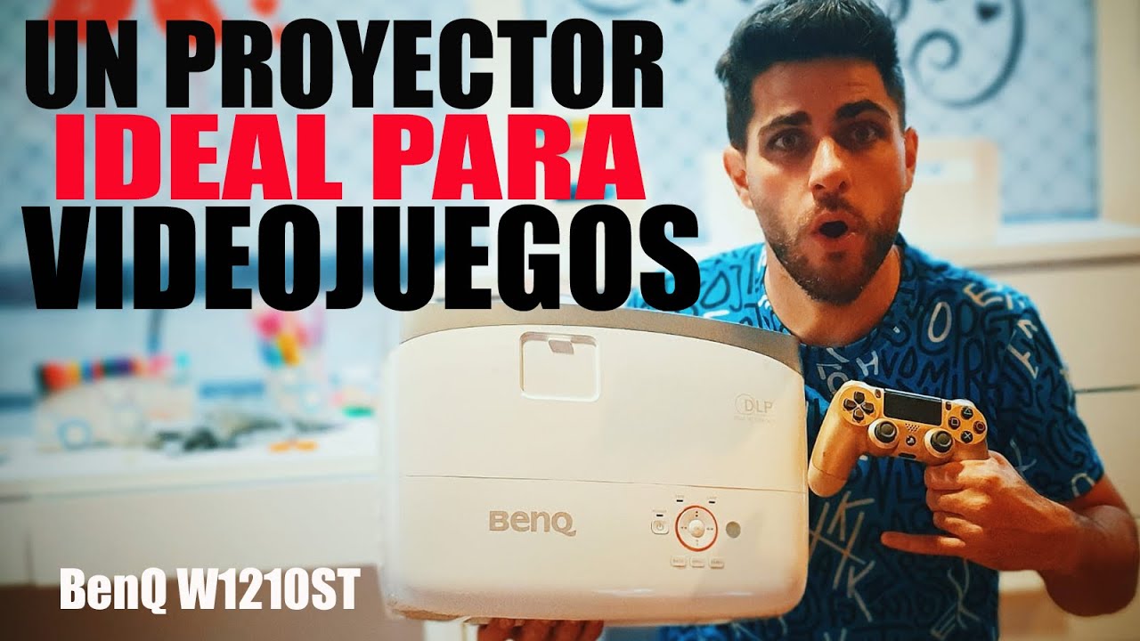 UN PROYECTOR IDEAL PARA VIDEOJUEGOS - BENQ W1210ST