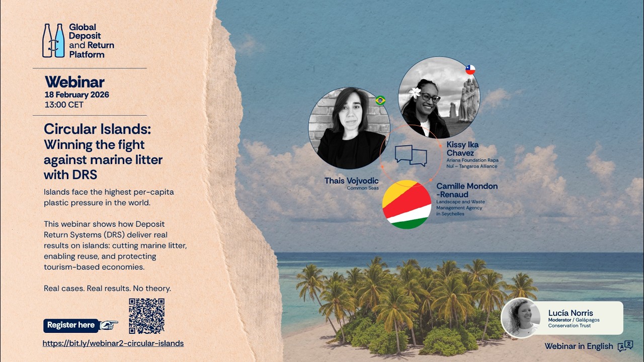 [WEBINAR] Circular Islands: Winning the fight against marine litter with DRS