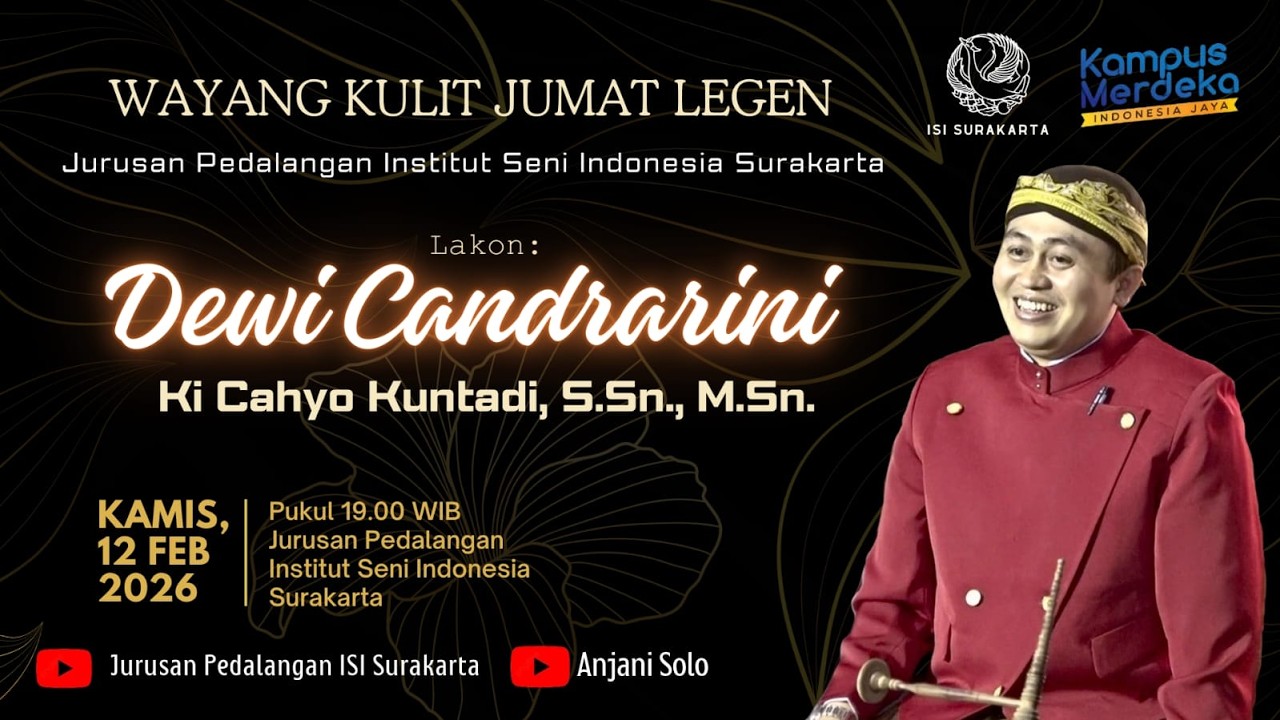 Wayang Kulit, Ki Cahyo Kuntadi, S.Sn .,M.Sn 