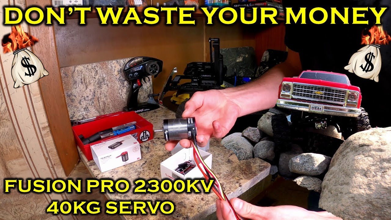 TRX4 High Trail Fusion Pro + 40KG Servo Install & Test