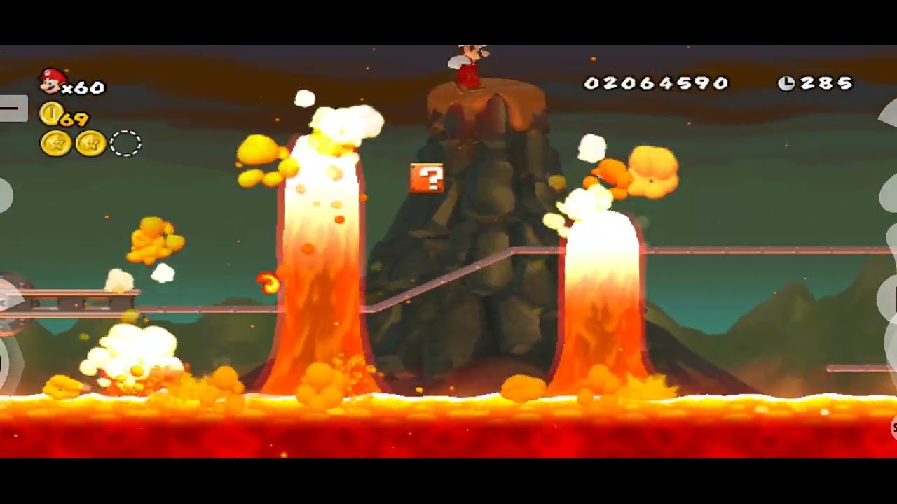 Playing World 8 beating the game