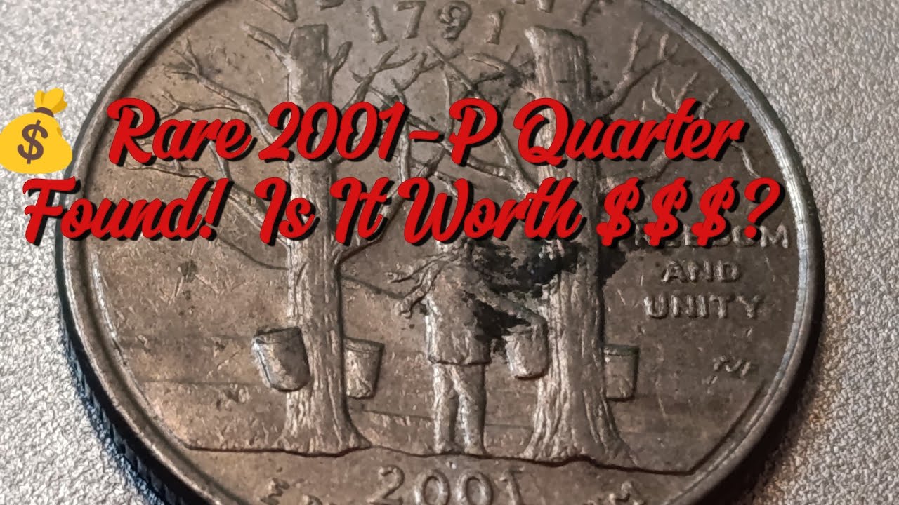 Монета достоинством 2001P из Вермонта стоит денег? Возможно, она у вас в кармане! 💰 #коллекционир...