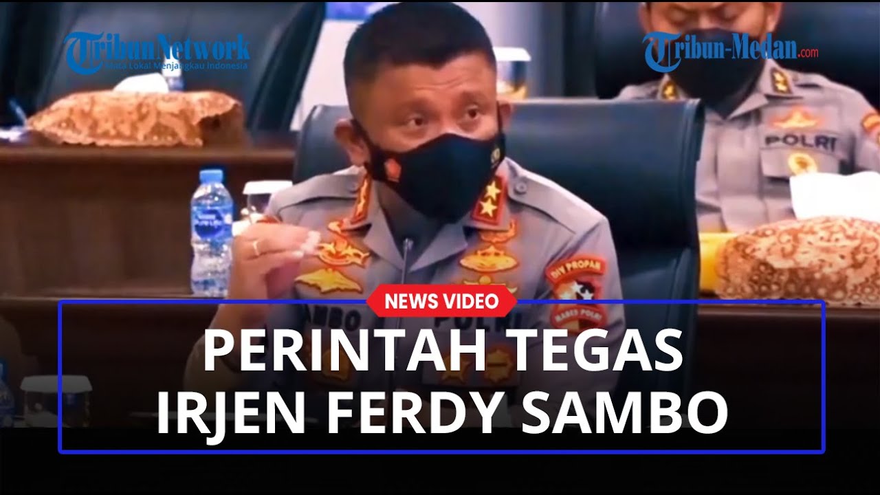 Irjen Ferdy Sambo: Lucuti Senjata Polisi yang. . . ❗
