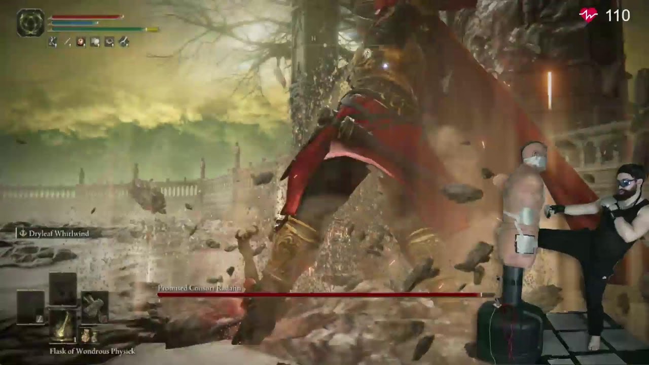 Elden Ring on Punching Dummy Controller!!