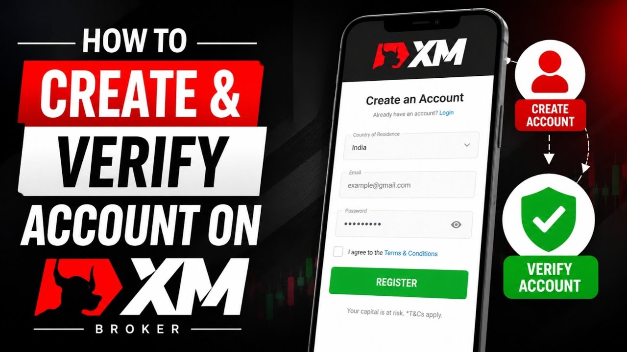 How To Create And Verify Account On XM Broker (Step-by-Step Guide)