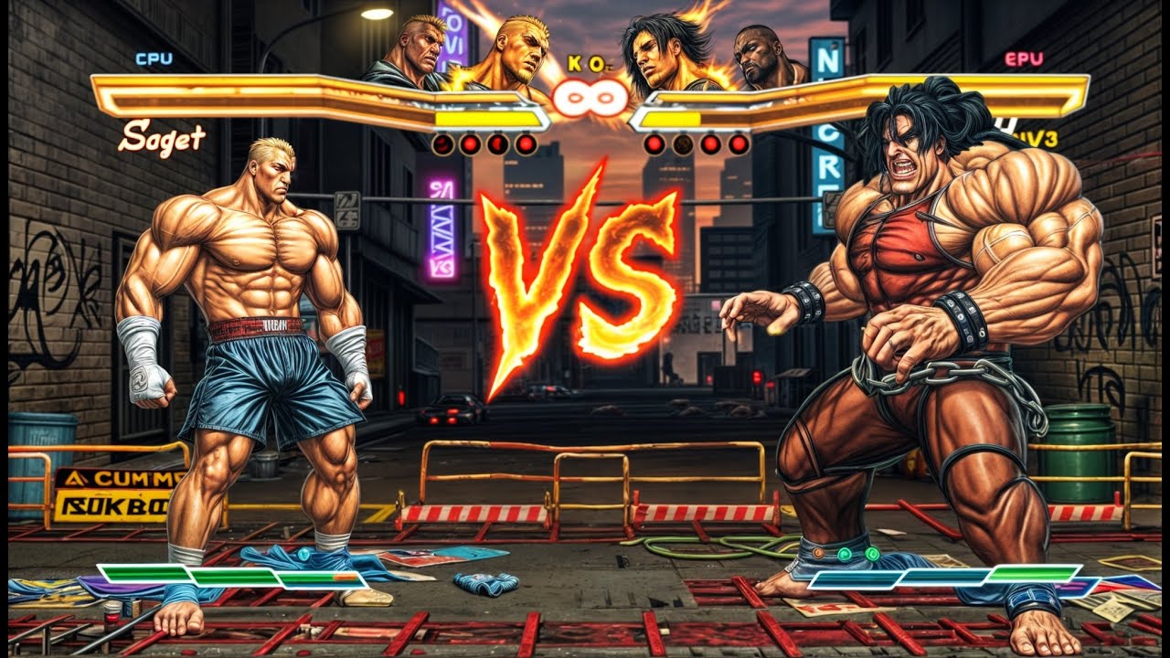 Street Fighter X Tekken | JACK X & SAGAT VS HUGO & BALROG (Hardest) - Street Fighter X Tekken