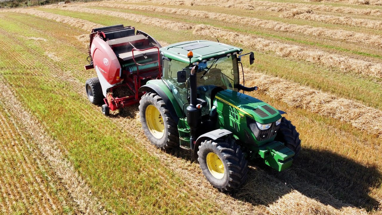 Harvest 2023 - John Deere 6130R & Lely Welger Baler