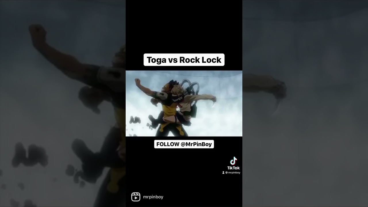 Toga vs Rock Lock #shorts
