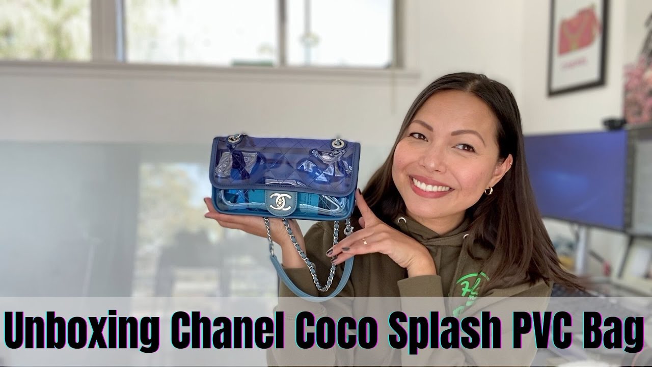 Unboxing Chanel Coco Splash PVC Flap Bag 😍