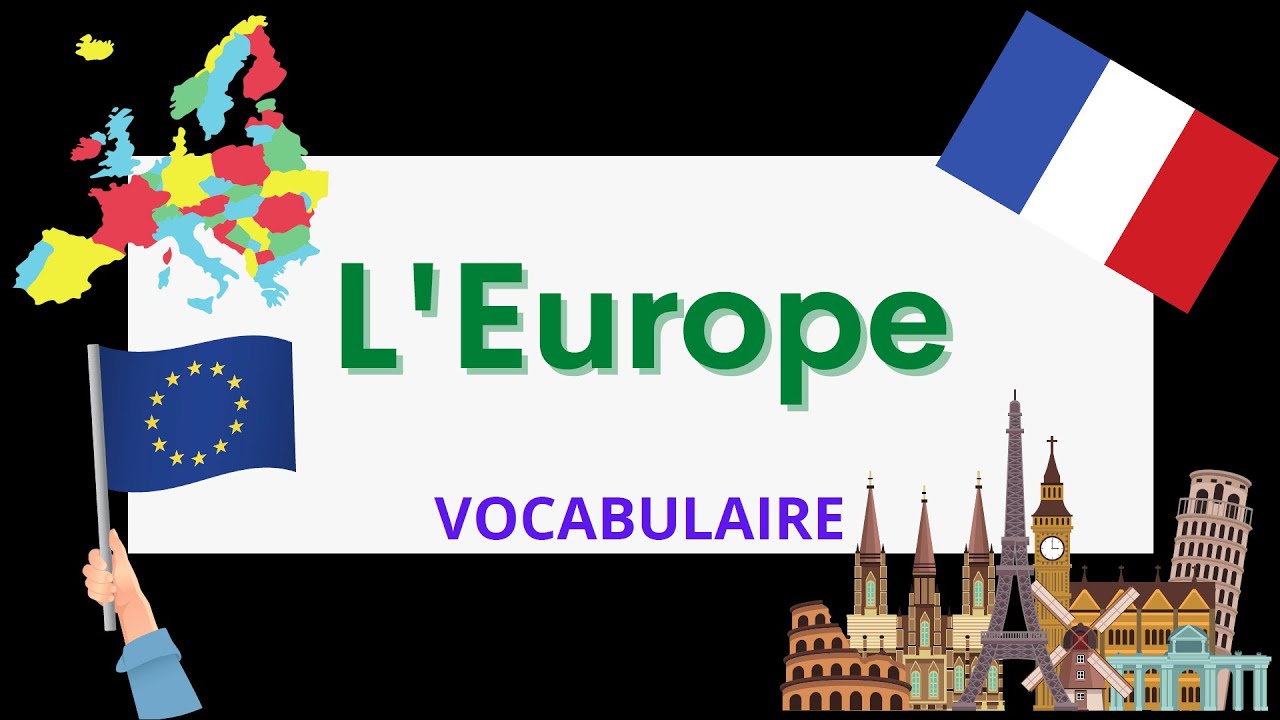 Quelques pays d'Europe | European countries in French | French Vocabulary