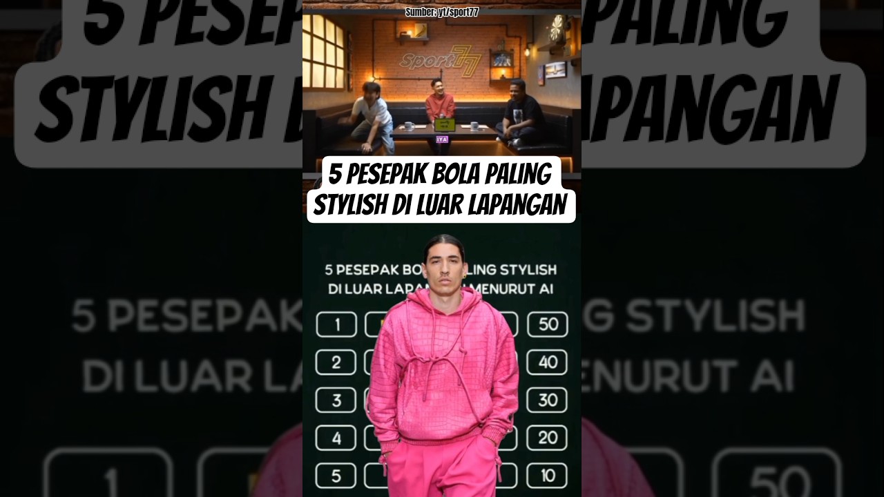 pesepak bola paling stylish!!!! #podcastbola #podcastclips