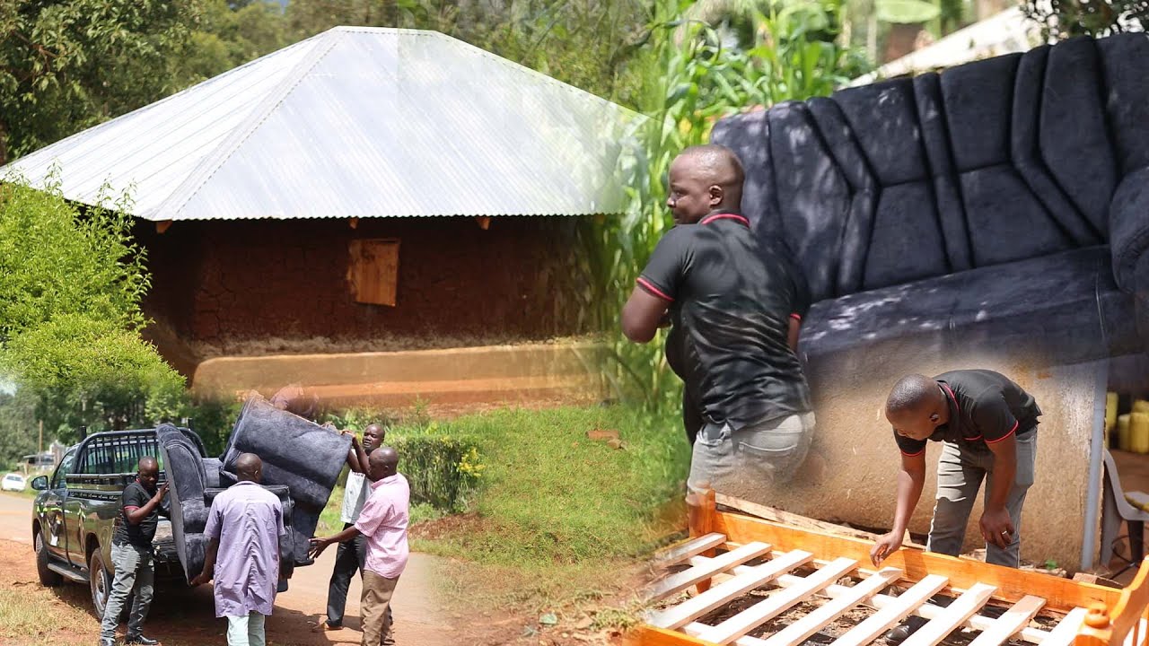 Tears of joy as we hand over cemented new house to abandoned Marani Kids.