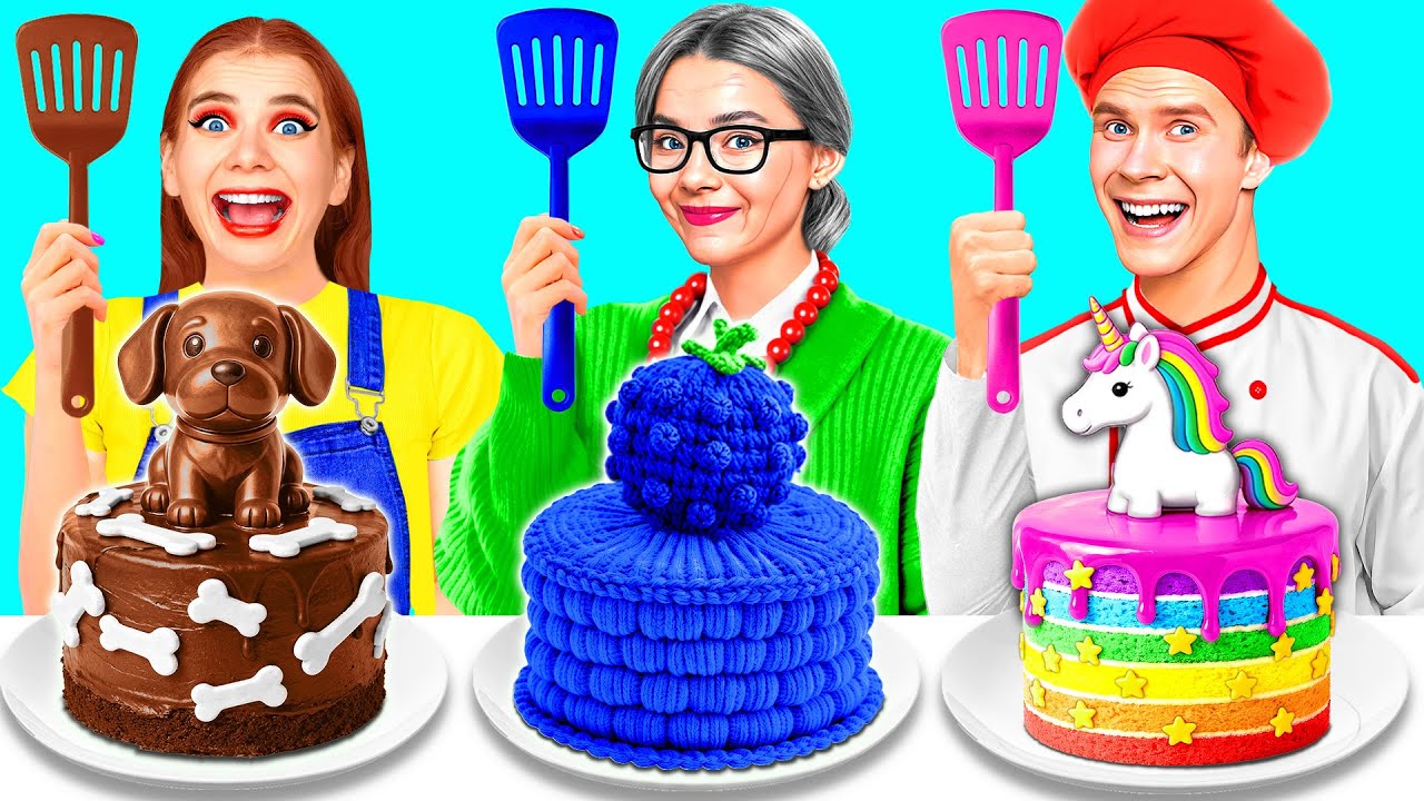 Кулинарный Челлендж: Я против Бабушки | Смешные Челленджи с Едой от Crazy DO
