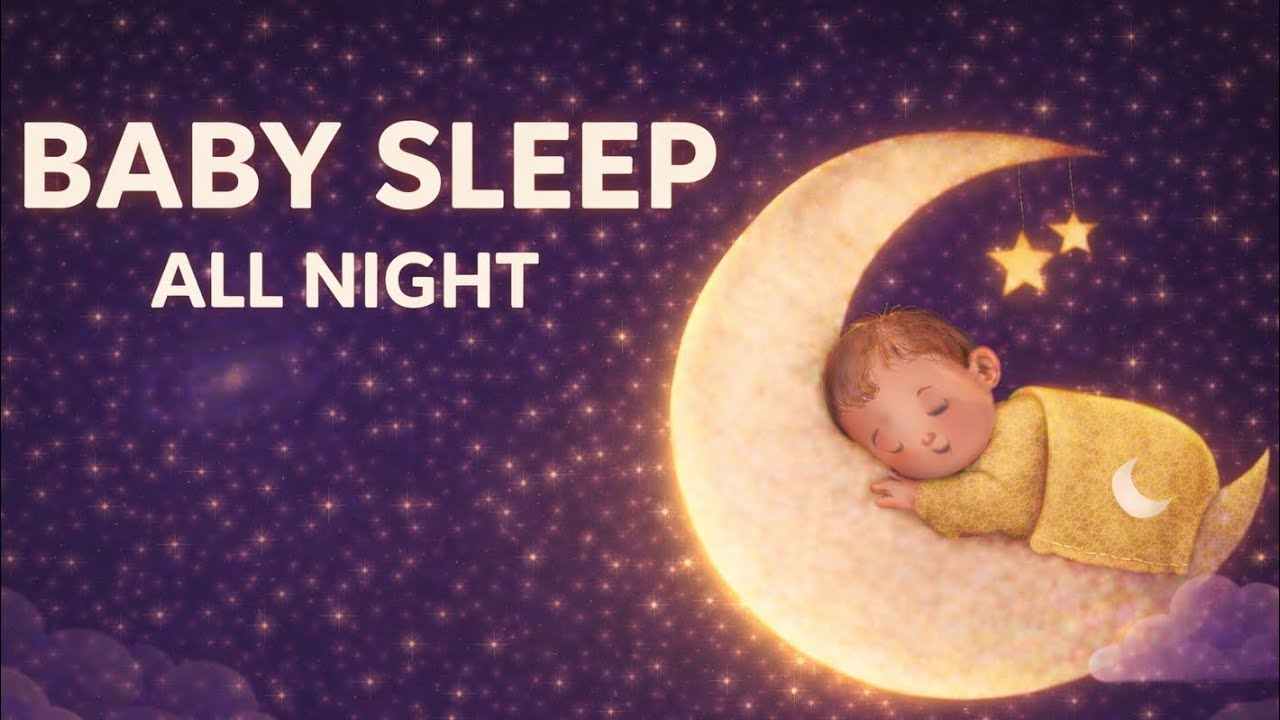 Gentle Baby Sleep Music 🌙 Fall Asleep Fast & Stay Asleep Longer 💤 Deep Sleep