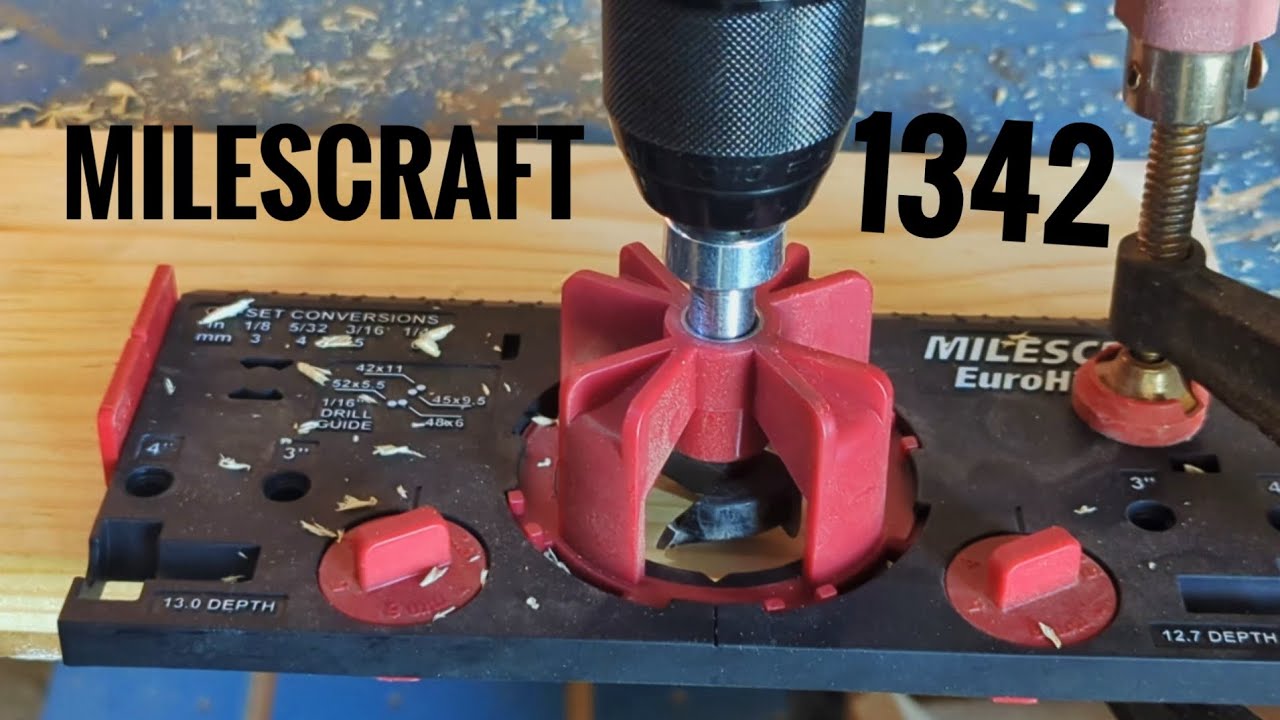 MILESCRAFT 1342 EuroHingeJig