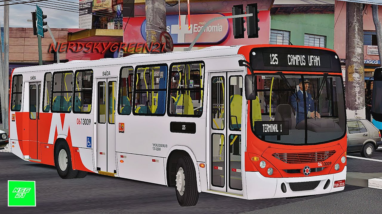 [OMSI 2] MOTORA RAIZ | Marcopolo Torino 2007 VW 17.230 EOD BRT +G27/ Expresso Coroado-AM